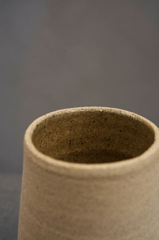 Vaso Cónico Alto Greda