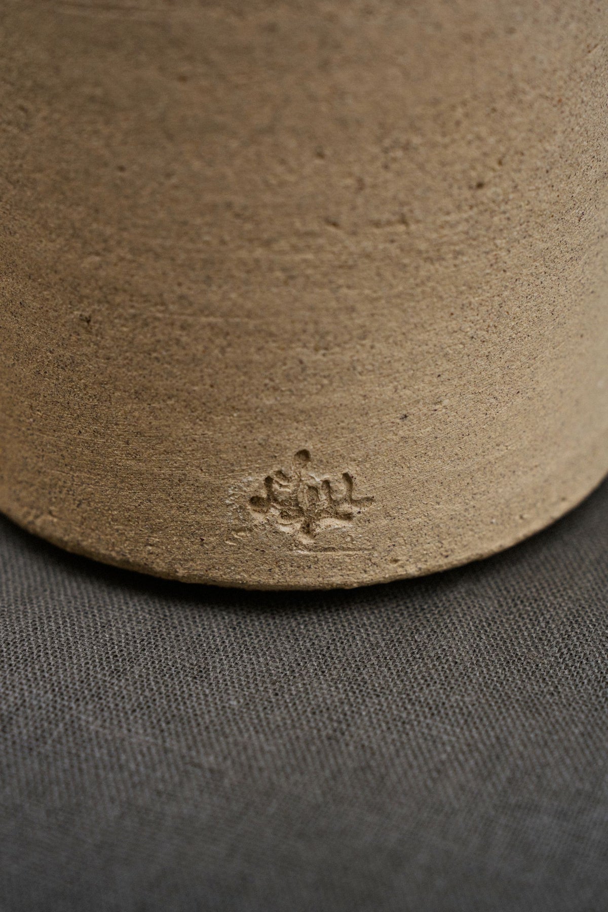 Vaso Cónico Alto Greda