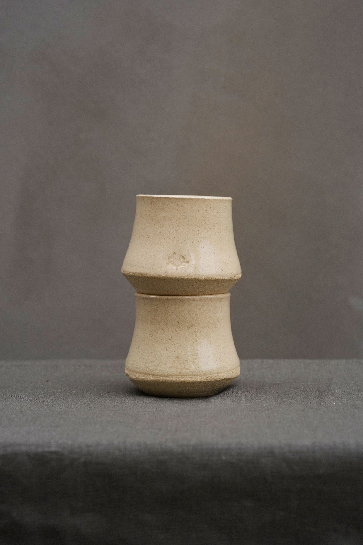 Vaso Cintura Crema